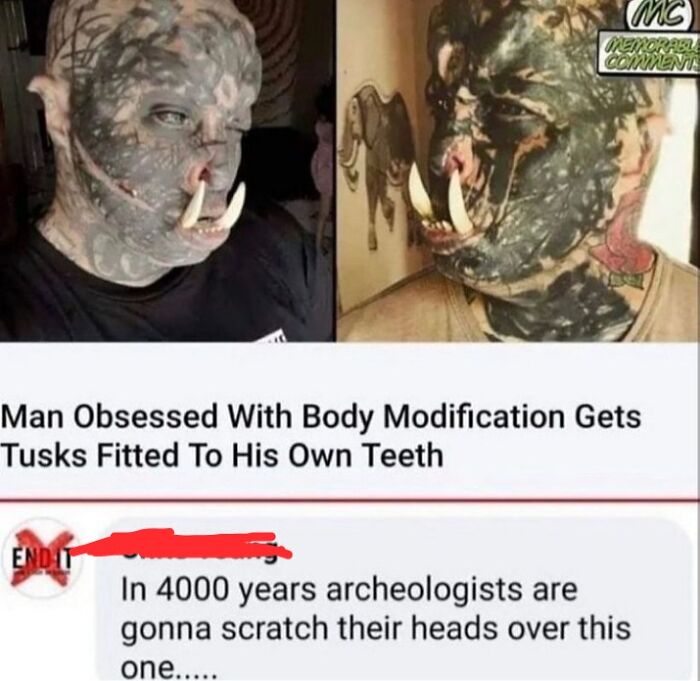 That Man's Scary Af!