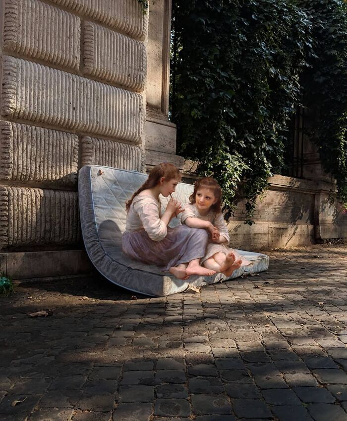 Artist Places People From Classical Paintings Into Modern Reality And They Fit Just Right