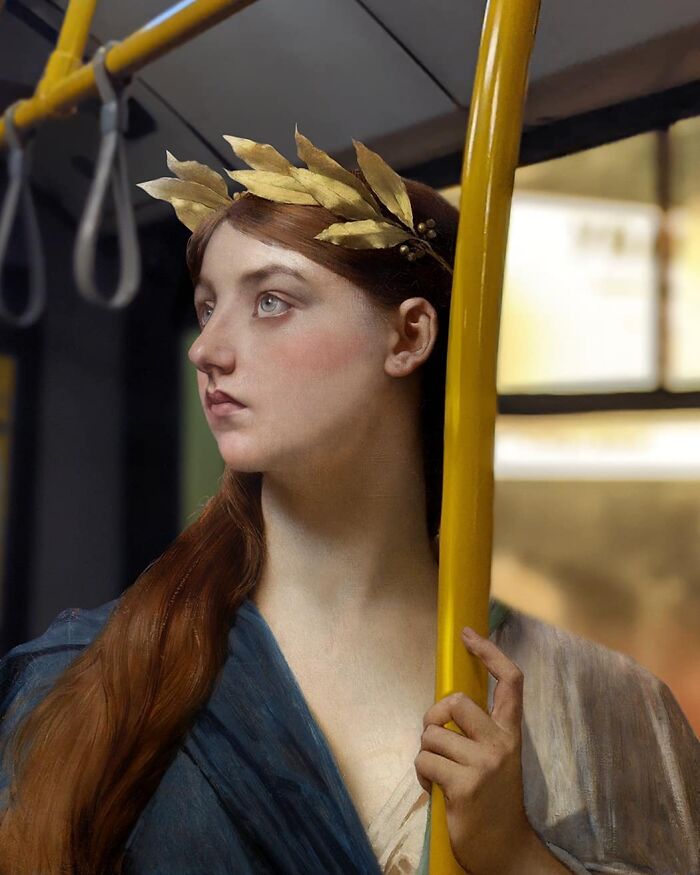 Artist Places People From Classical Paintings Into Modern Reality And They Fit Just Right