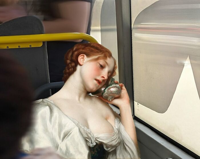 Artist Places People From Classical Paintings Into Modern Reality And They Fit Just Right