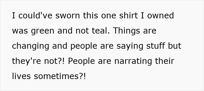 Alt text: Woman imagining things and hearing voices narrating life, leading to a shocked visit to the ER at age 22.