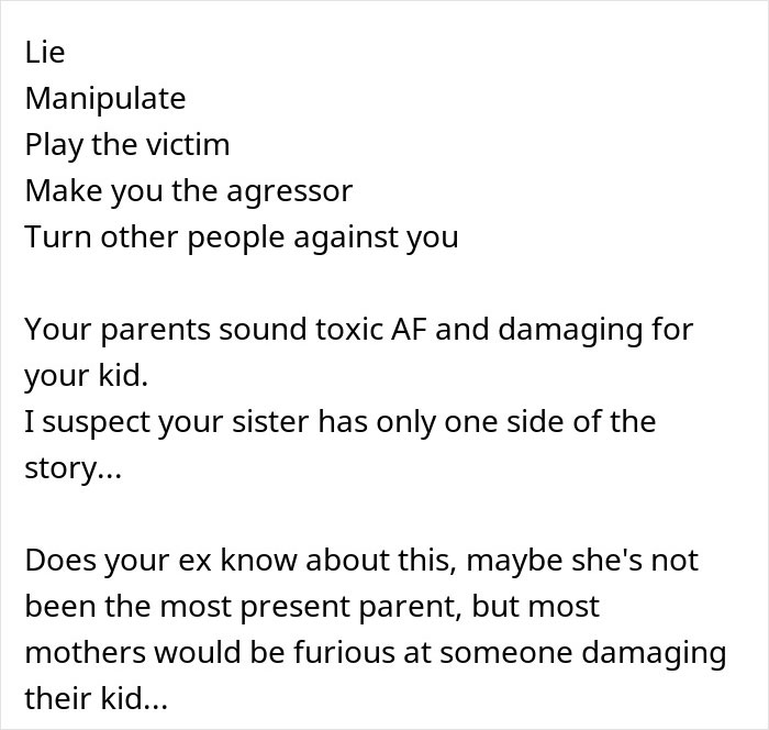 Text highlighting grandparents guilt trip tactics and toxic behavior, discussing effects on kid and family dynamics.