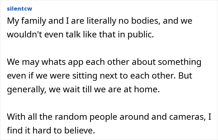 Screenshot of a forum post discussing family communication challenges amid public scrutiny and royal drama involving Meghan Markle.