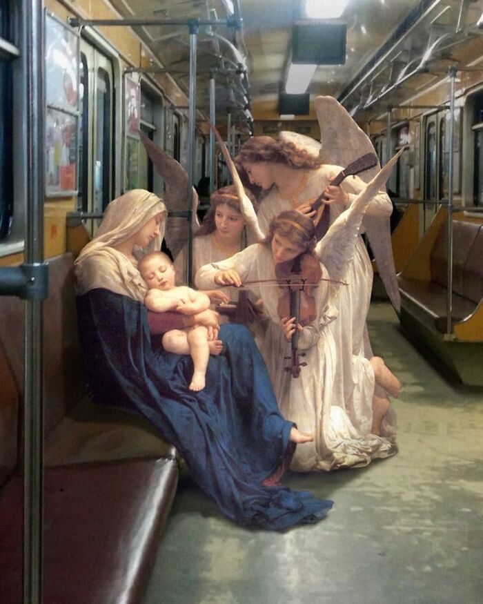 Artist Places People From Classical Paintings Into Modern Reality And They Fit Just Right