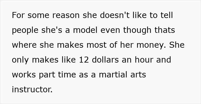 Man Downplays GF&rsquo;s Martial Arts Skills, Ensuring Everybody Knows She&rsquo;s A Model, Gets Shamed Online