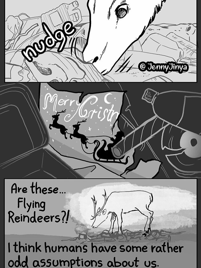 Artist Who Made People Cry With Her Grim Reaper Animal Comics Is Back With New Tearjerkers (7 Stories)