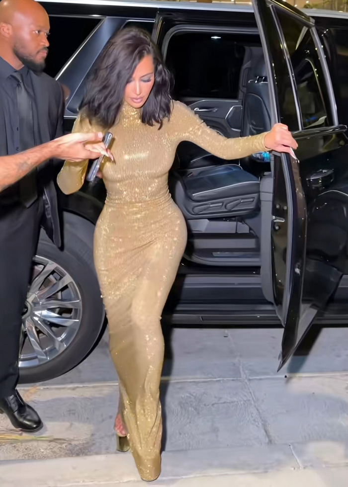 A queda dramática de Kim Kardashian entra na lista de momentos virais da noite do Oscar