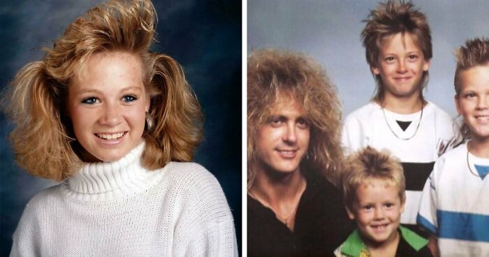 49 Hairstyles People Swear Were Cool In The 80s But Look Hilarious Now
