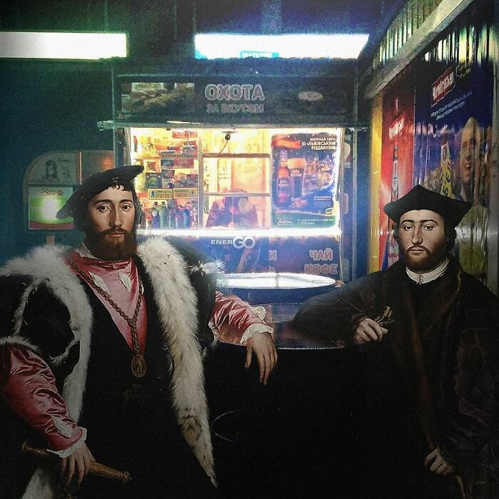 Artist Places People From Classical Paintings Into Modern Reality And They Fit Just Right