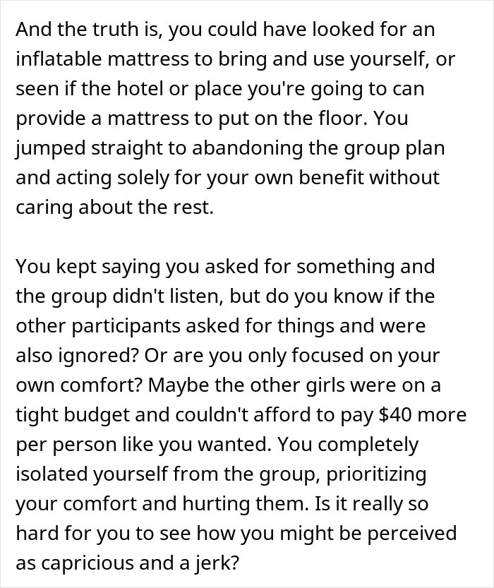 Friend Furious After Woman Books Her Own Hotel Room Because Every Single Boundary Of Hers Was Ignored