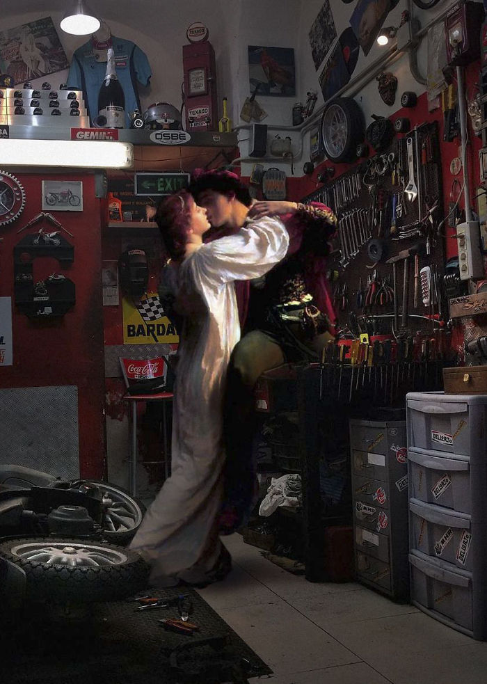 Artist Places People From Classical Paintings Into Modern Reality And They Fit Just Right