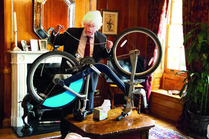 Boris Johnson Bike