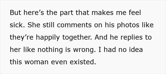 “Meu estômago caiu”: o mundo da mulher desmorona depois de saber sobre a vida dupla do namorado