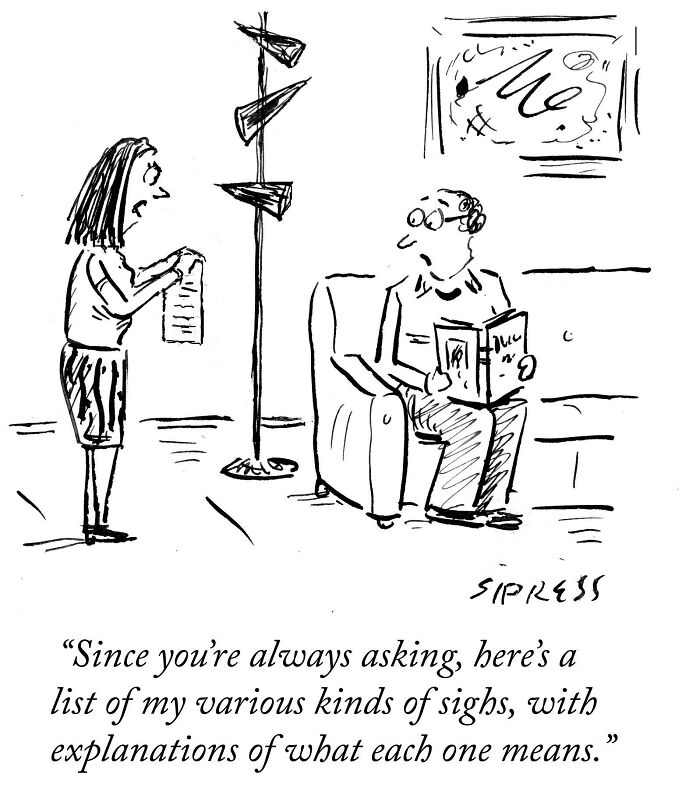 30 Everyday Family Moments That Become Brilliantly Awkward In David Sipress Cartoons