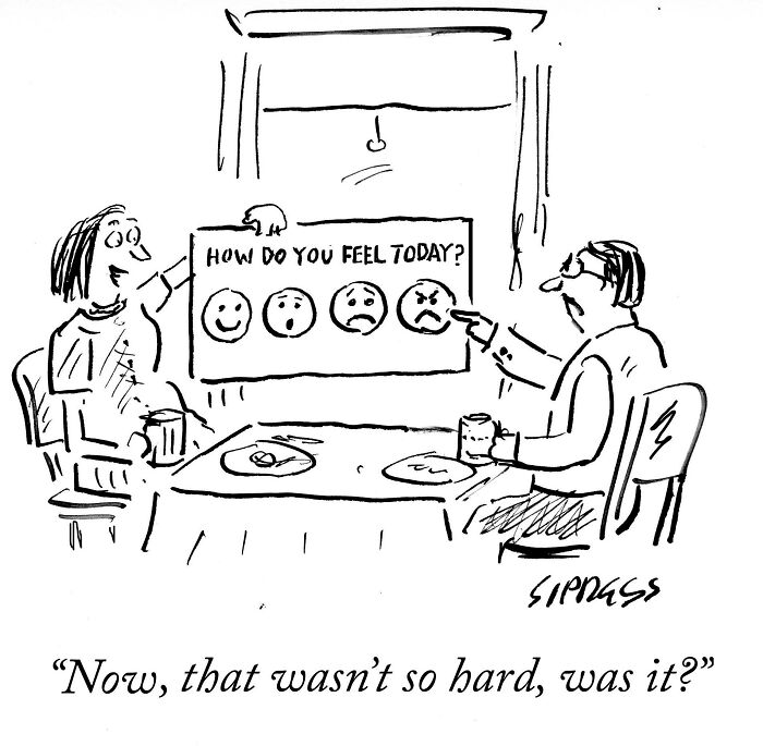 30 Everyday Family Moments That Become Brilliantly Awkward In David Sipress Cartoons