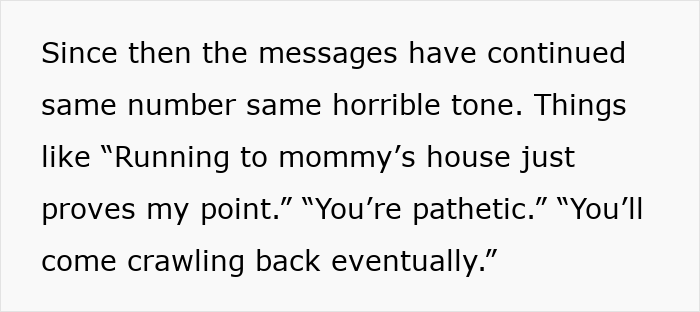 Alt text: Disturbing texts reveal a woman suspects her husband is a psychopath after receiving horrifying messages. Alt text: Disturbing texts reveal a woman suspects her husband is a psychopath after receiving horrifying messages.