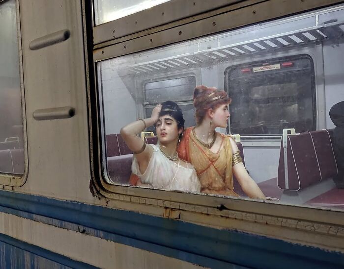 Artist Places People From Classical Paintings Into Modern Reality And They Fit Just Right