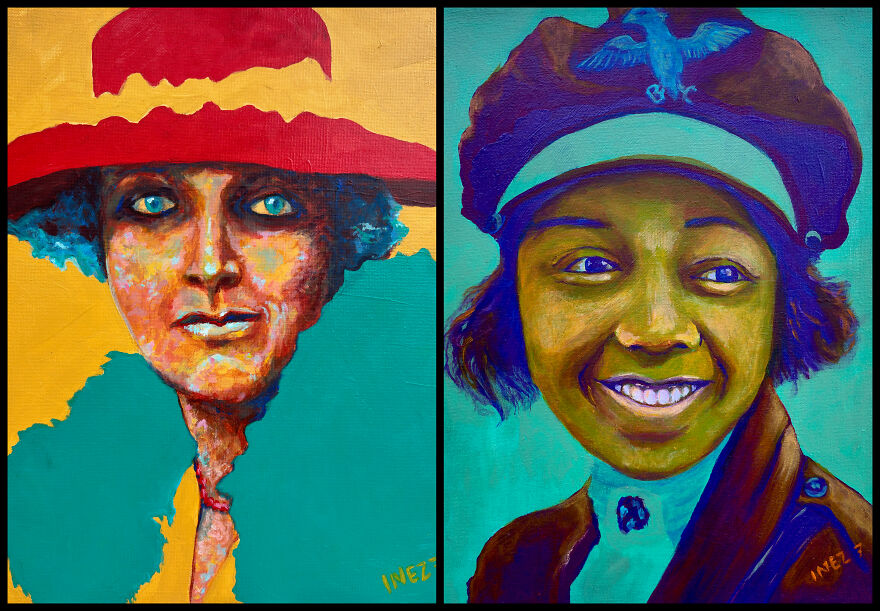 2 Artists Create Portraits Of Courage In Accidental Heroes