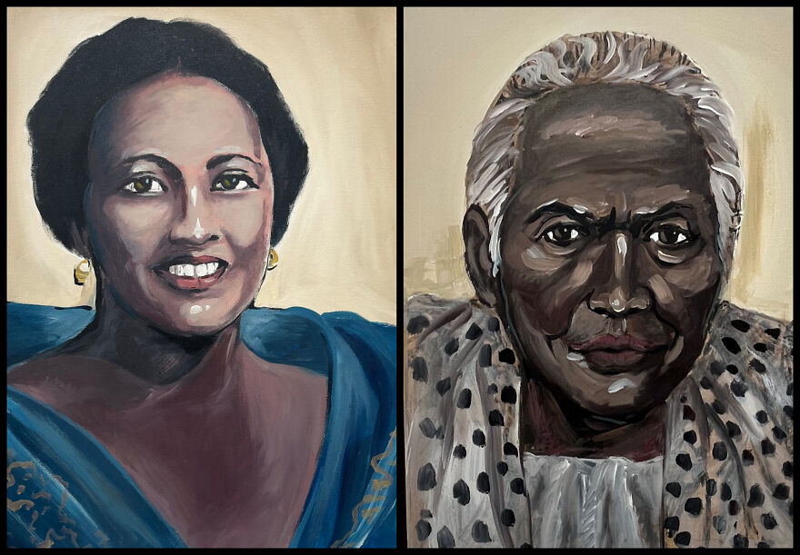 2 Artists Create Portraits Of Courage In Accidental Heroes