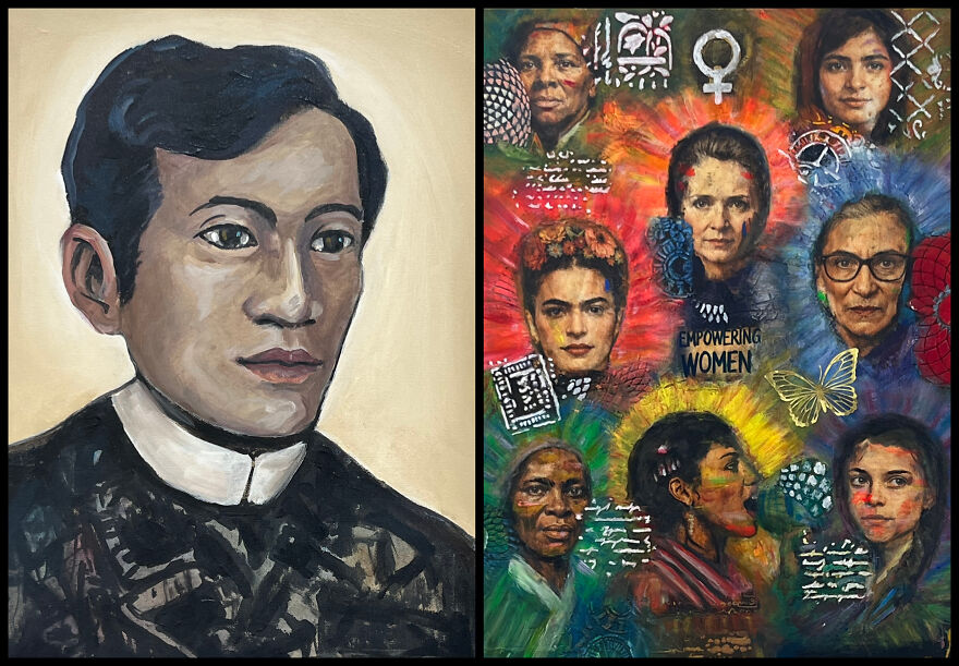 2 Artists Create Portraits Of Courage In Accidental Heroes