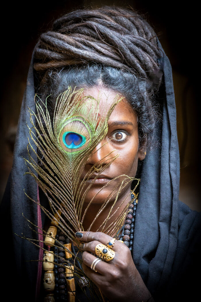 Aghori Mata From The Series 'Varanasi' By Mandy Ross