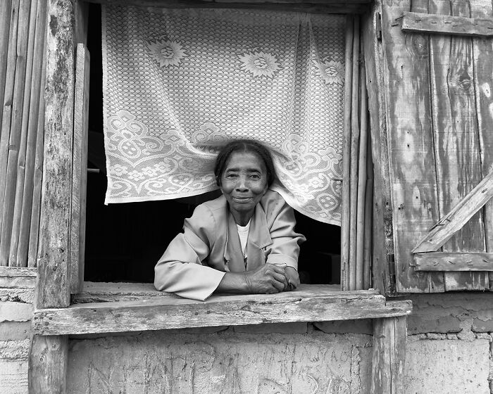 At Her Window From The Series 'Beauty, Dignity And Strength : Women Of Mozambique' By Jelisa Peterson
