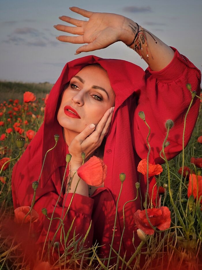 1st Place Winner, Portraits & Self-Portraits: Flower Power By Beata Smutek