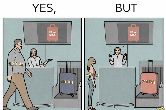 “Yes, But”: 30 Clever Comics By Anton Gudim That Perfectly Capture Life’s Everyday Contradictions