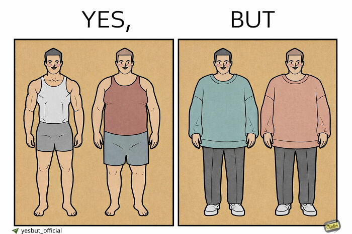 “Yes, But”: 30 Clever Comics By Anton Gudim That Perfectly Capture Life’s Everyday Contradictions