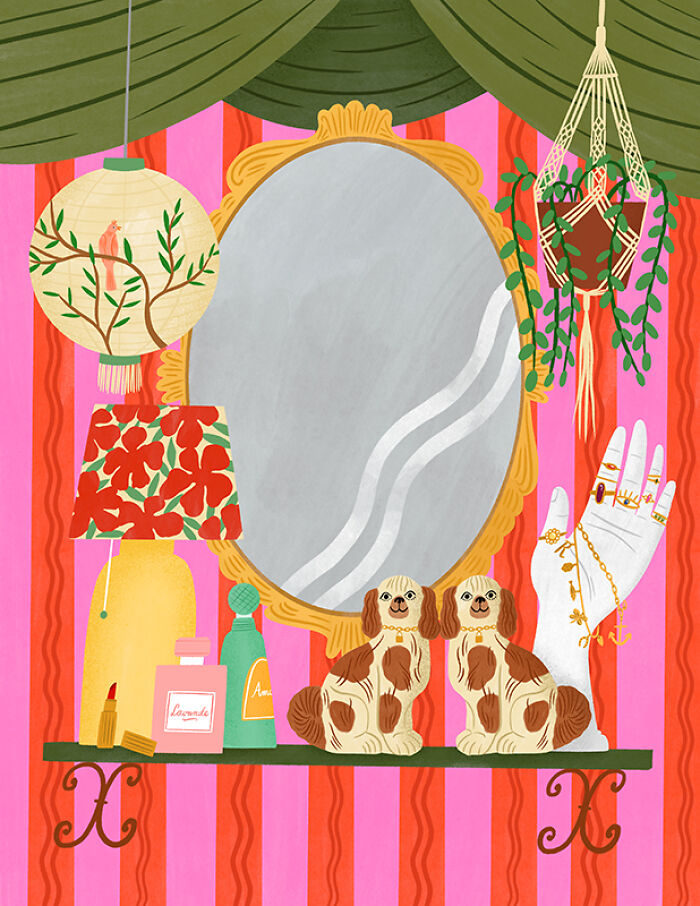 This Artist Creates Vibrant Illustrations That Celebrate Feminine Energy In A Fun And Playful Way