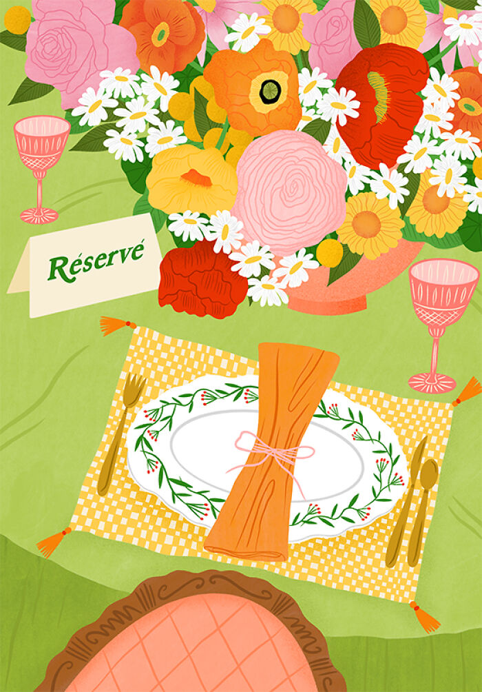 This Artist Creates Vibrant Illustrations That Celebrate Feminine Energy In A Fun And Playful Way