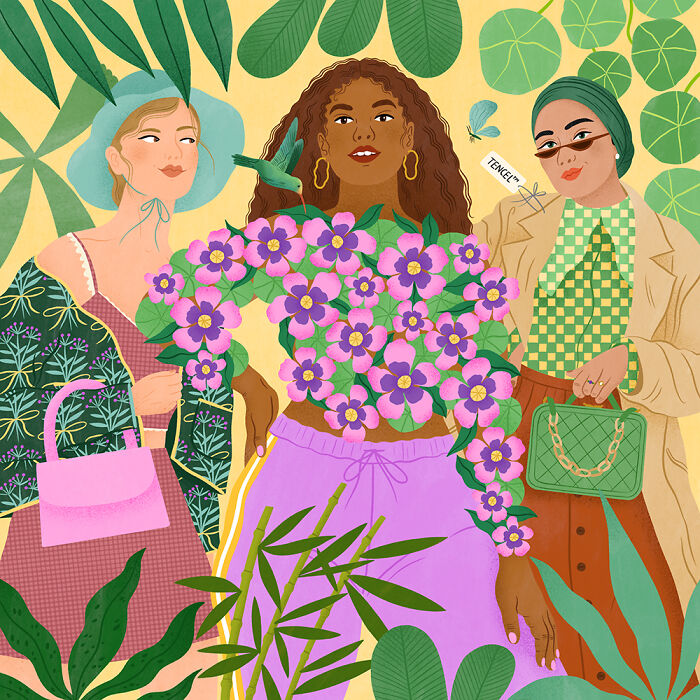 This Artist Creates Vibrant Illustrations That Celebrate Feminine Energy In A Fun And Playful Way