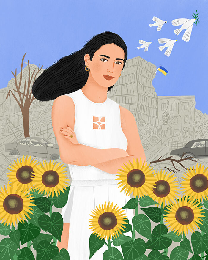 This Artist Creates Vibrant Illustrations That Celebrate Feminine Energy In A Fun And Playful Way