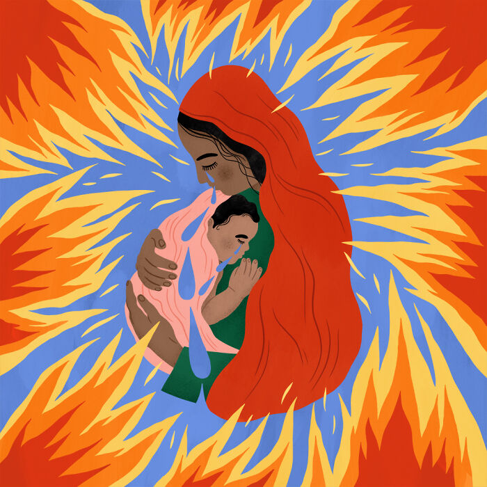 This Artist Creates Vibrant Illustrations That Celebrate Feminine Energy In A Fun And Playful Way