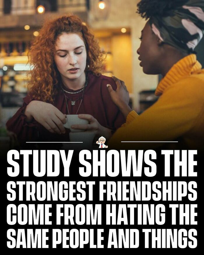 Two women having a heartfelt conversation in a cozy setting illustrating wholesome and interesting facts about friendships.