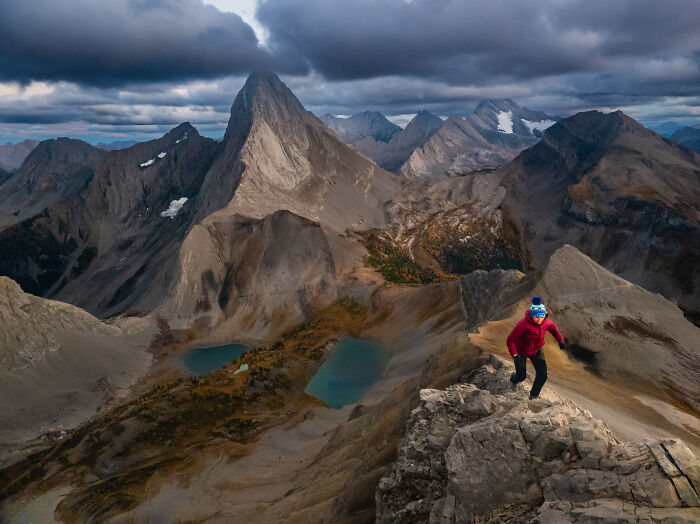 1st Place Winner, Landscapes & Wildlife: The Rugged Peaks Of Kananaskis Country By Ewa Cieslikiewicz