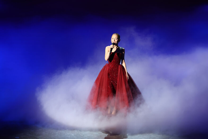 Ariana Grande at the 97th Oscars held at the Dolby Theatre on March 2, 2025 in Hollywood, California