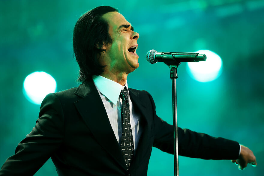 Nick Cave performs as part of the Nick Cave & The Bad Seeds "Wild God" Tour at The Domain on January 23, 2026 in Sydney, Australia.
