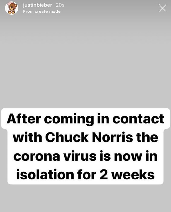 Chuck Norris meme about coronavirus isolation, highlighting the best Chuck Norris memes and fan tributes to the late icon.