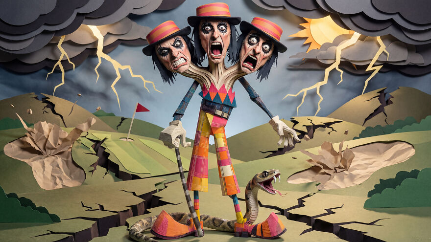 I Went Golfing With Alice Cooper