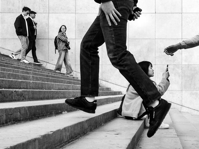 1st Place Winner, Black & White: In The Air By Jose Luis Morales Martin