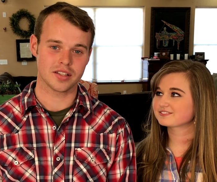 Young man and woman indoors, highlighting Joseph Duggar&rsquo;s past comments on brother Josh&rsquo;s misconduct after arrest.