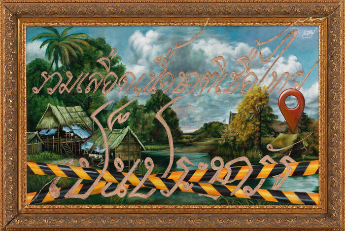 Luckyleg Street Art Thailand