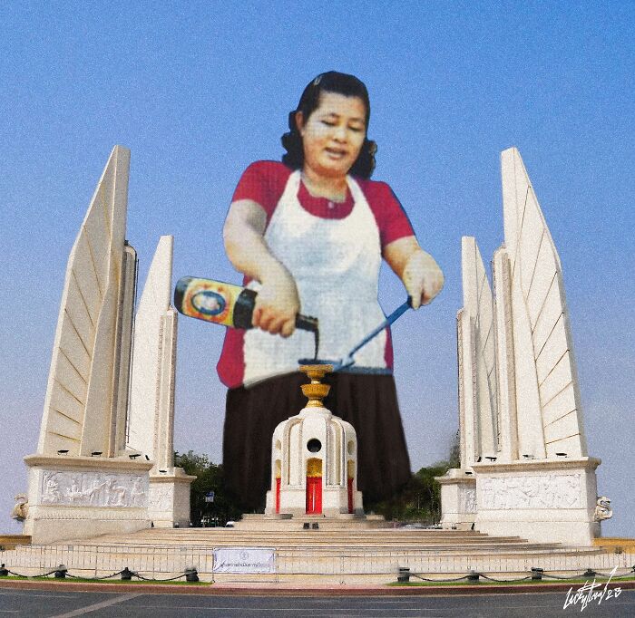 Luckyleg Street Art Thailand