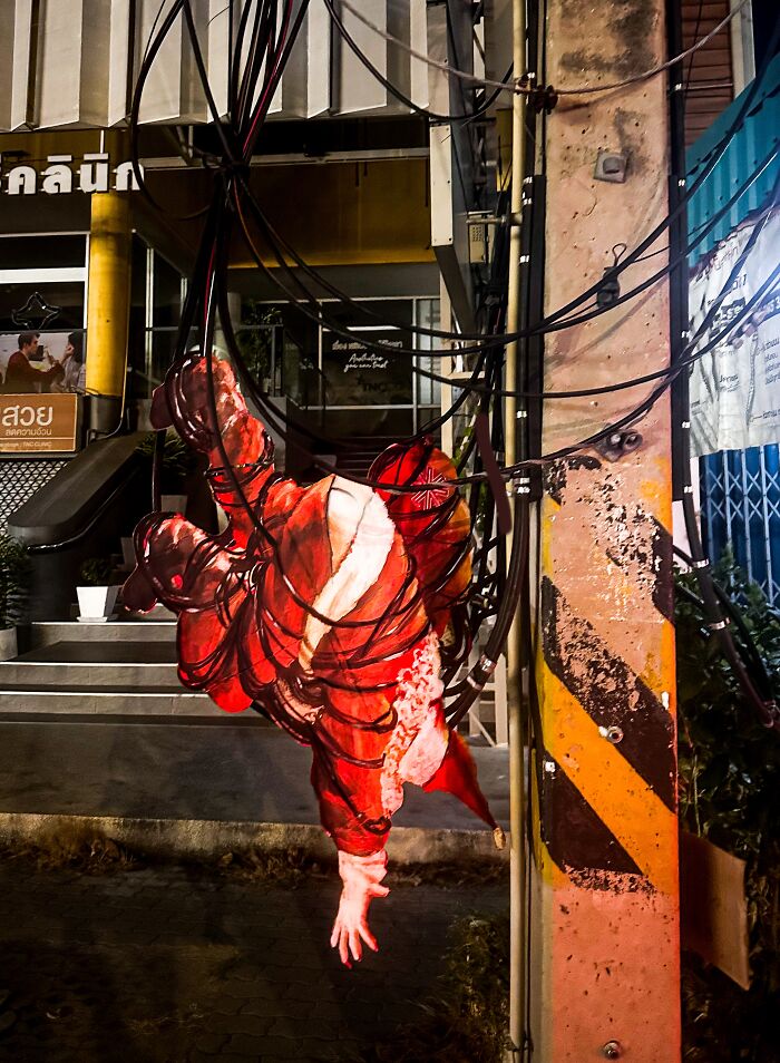 Luckyleg Street Art Thailand