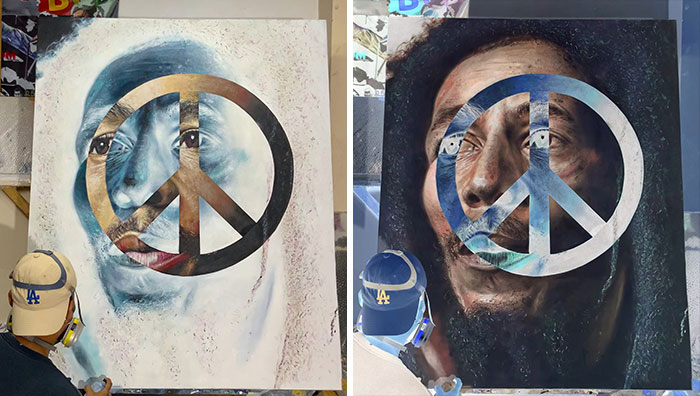 Luckyleg Street Art Thailand