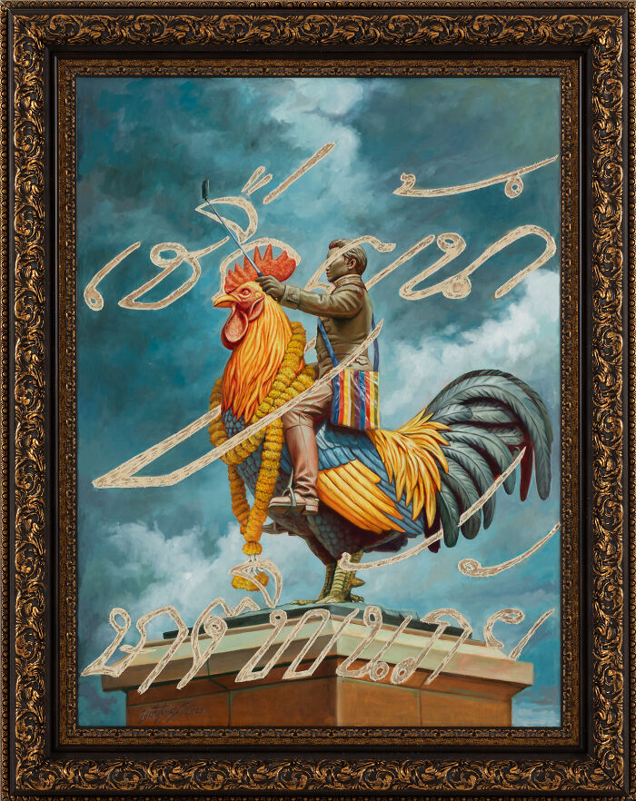 Luckyleg Street Art Thailand