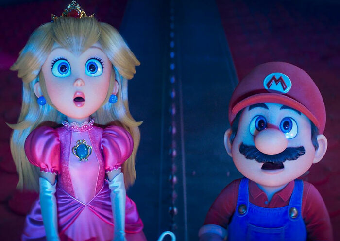 Animated characters Princess Peach and Mario with shocked expressions, relating to Craig Melvin awkward interview backlash.