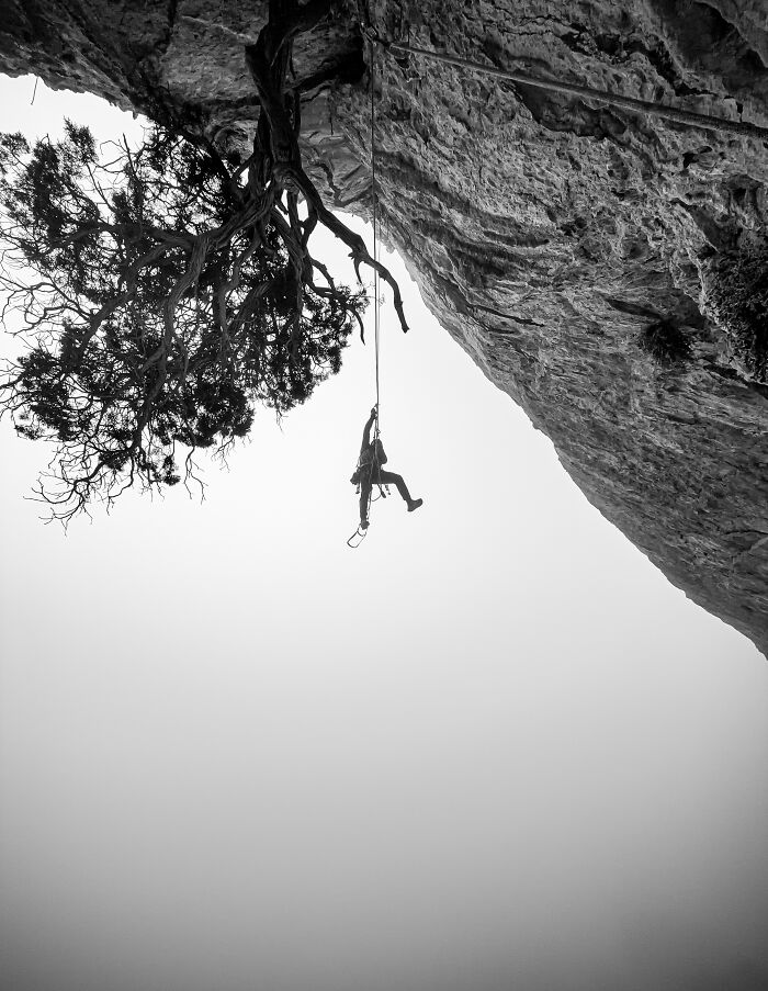 Honorable Mention, Silhouettes: Suspended By Adam Wolski