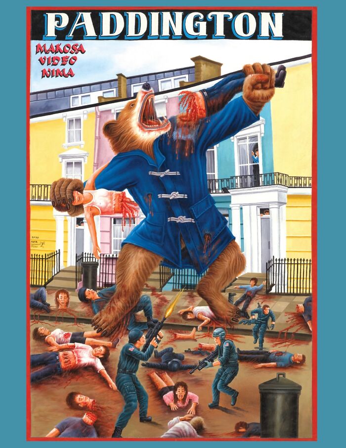 These Wild African Movie Posters Reimagine Hollywood In The Most Unexpected Way (32 New Pics)